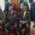 CS Henry Rotich, PS Kamau Thugge and PS Susan Koech at the Milimani law court