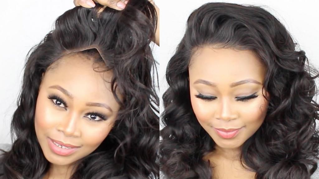 How to install your frontal wig by beauty guru Tiarra Monet