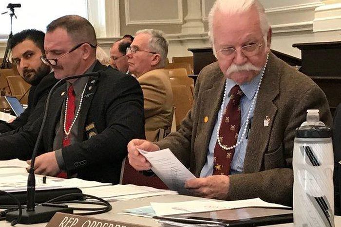 How the meaning of a string of pearls upstaged a gun control debate