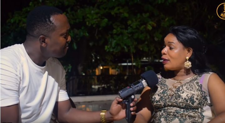 Mzazi Willy M Tuva with Ms Mukabwa. (Instagram)