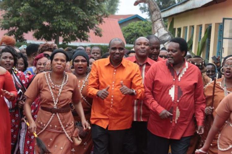 Anne Waiguru weds lawyer Kamotho Waiganjo in lavish traditional wedding