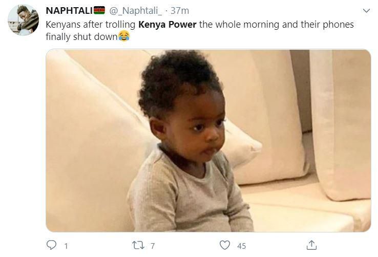 Funny memes Kenyans are sending after Kenya Power, Umeme Uganda announced nationwide power outages