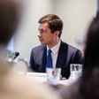 Pete Buttigieg Is Met With Protests as He Opens His Fundraisers to Press