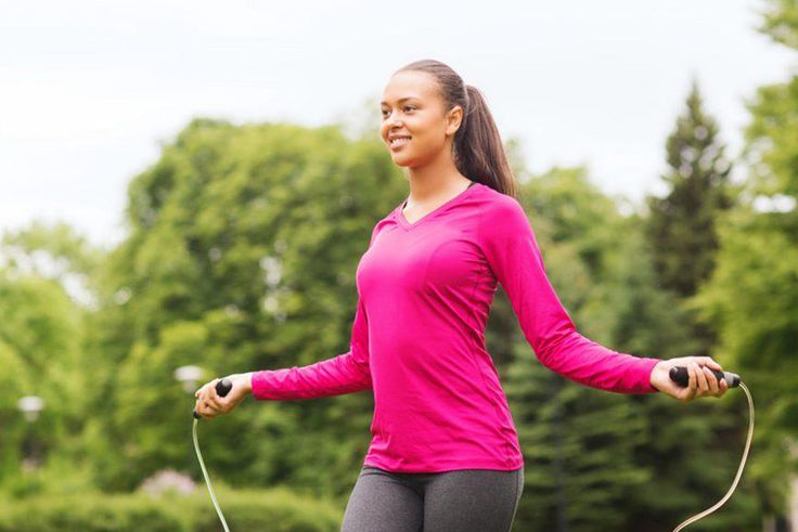 Jumping rope (Saints Health Club)