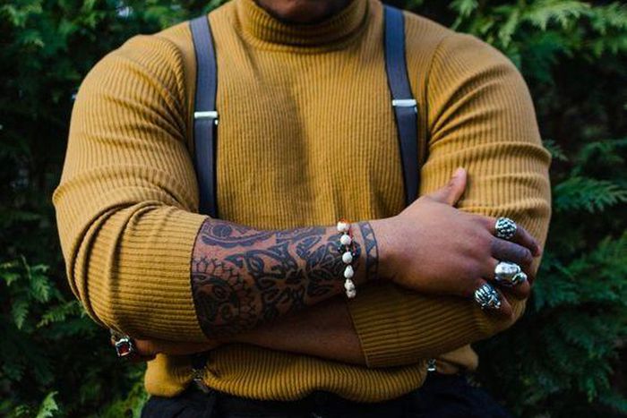 Big bodied men fashion (pinterest)