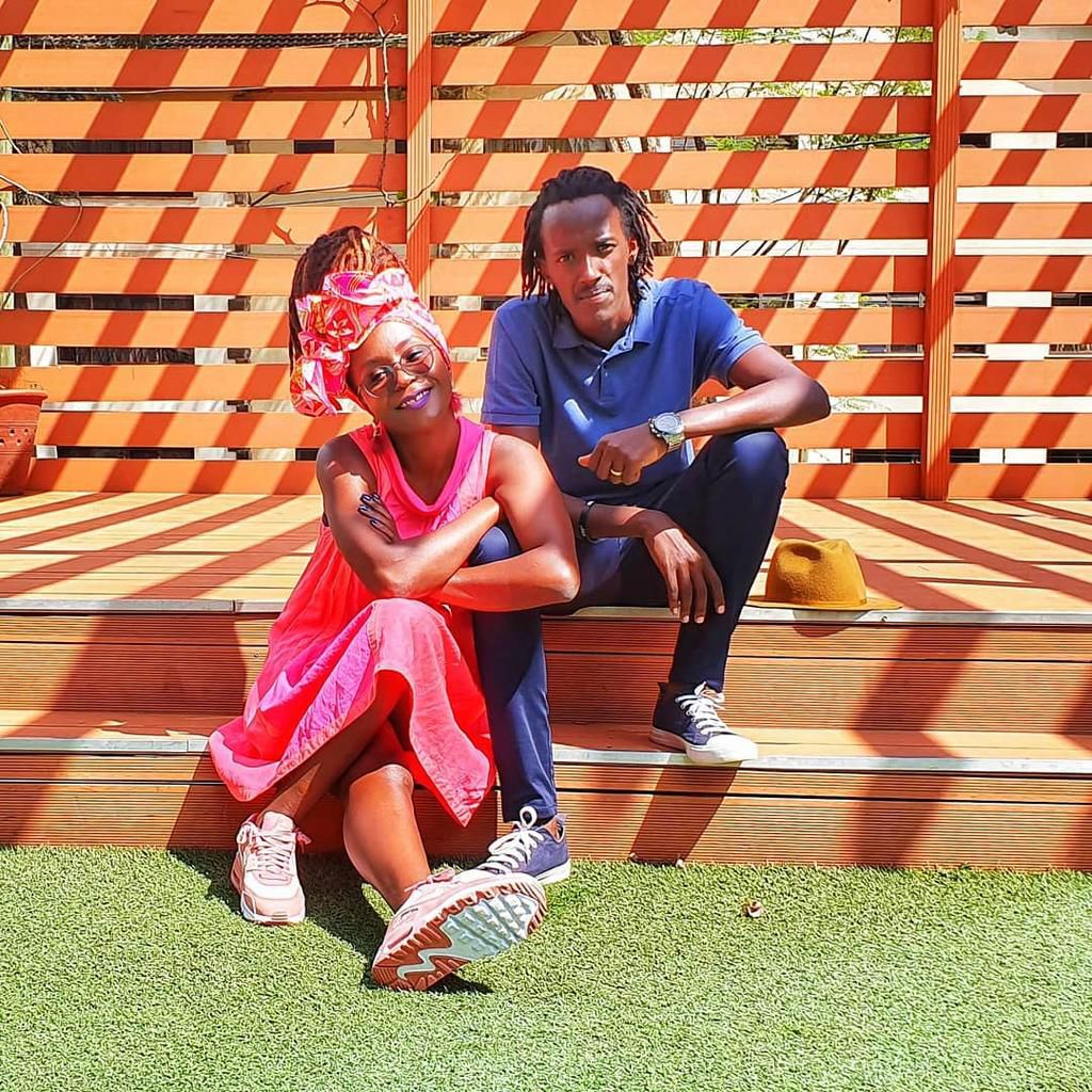 Ann Kansiime with her Boyfriend