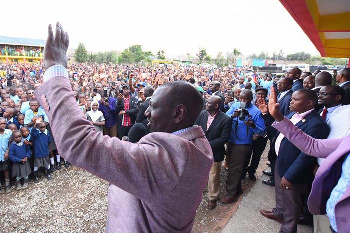 DP William Ruto criticized for attacking Raila at children's school parade