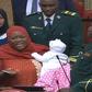 MP Zulekha Hassan with baby in parliament chambers