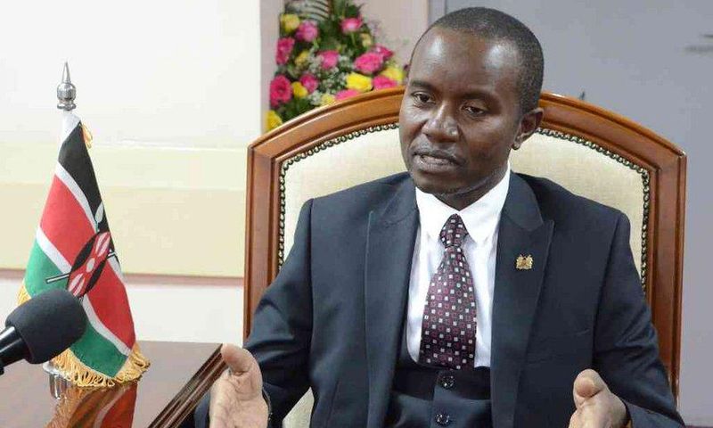 ICT CS Joe Mucheru during a past interview