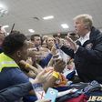 Trump Surveys Tornado Damage in Alabama, and Signs Some Bibles, Too