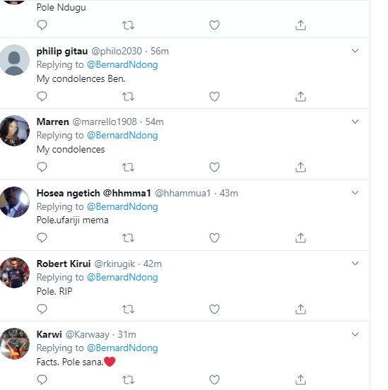 Citizen TV Presenter Bernard Ndong Mourning the death of his Grandmother