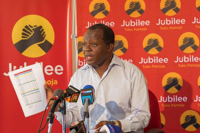 IEBC confirms receiving "fake" Jubilee letter on Kibra byelection aspirants , says it has written to ruling party