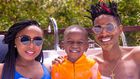 Photos of Eric Omondi on vacation with Maribe and son (Bonfire Adventures)