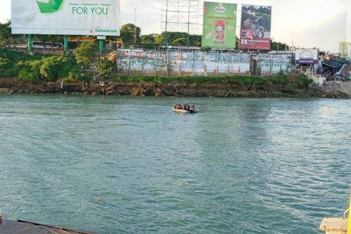 Rescue mission underway at the Likoni Ferry Channel on 07 Dec 2019