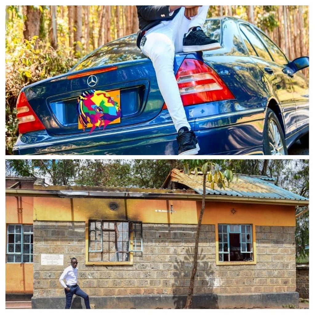 Guardian Angel selling his car to help kids at Kariobangi Outreach children’s home.