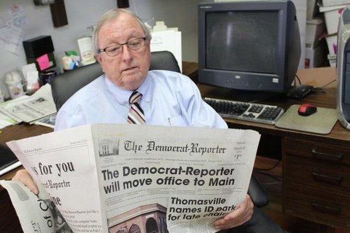 An Alabama editor urges the KKK to 'ride again,' and his small town winces