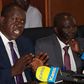 Interior CS Fred Matiangi and Immigration PS Gordon Kihalangwa