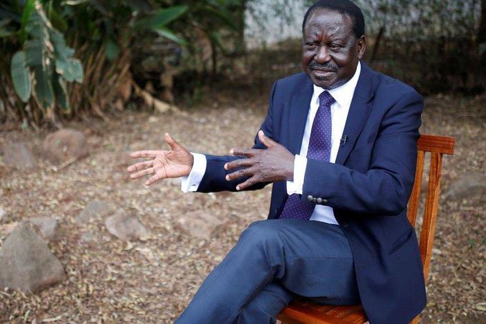 AU envoy Raila Odinga