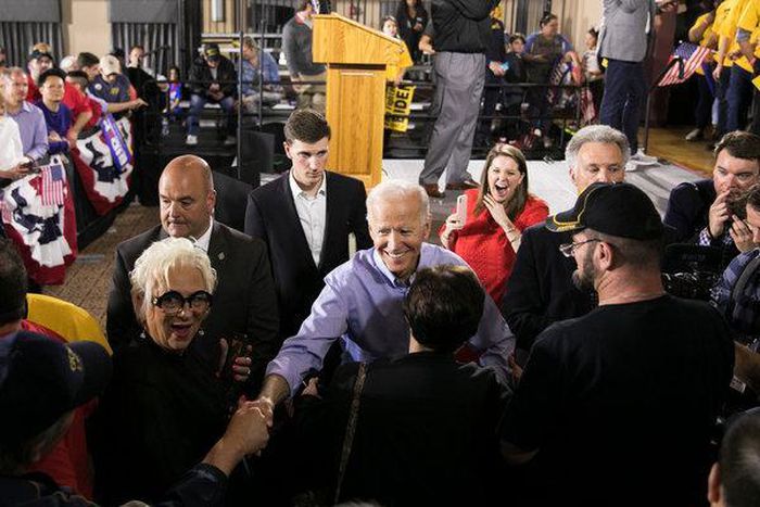 Biden, now the front-runner, gives first speech as 2020 candidate