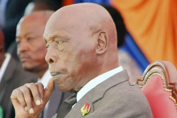 Retired President Daniel arap Moi