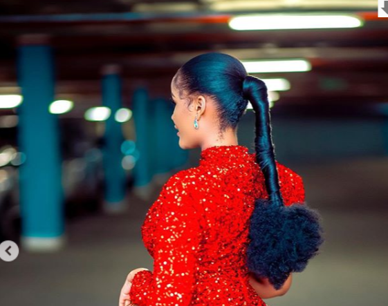 Hamisa Mobetto hairstyles (Instagram)