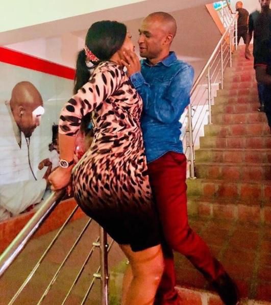 Businessman Zaheer Jhanda with his Ex wife, socialite Amber Ray