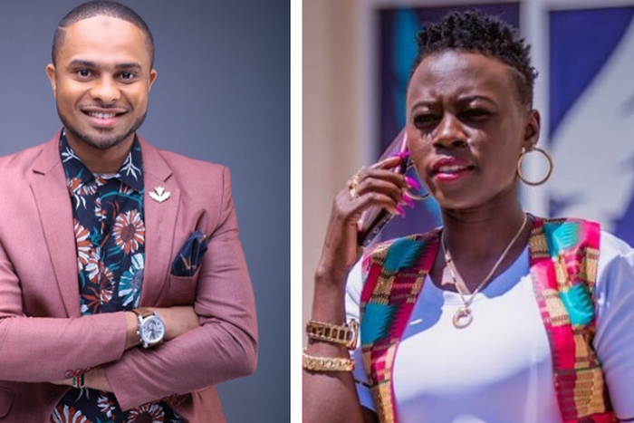 Singer Akothee with Jamal Gaddaffi