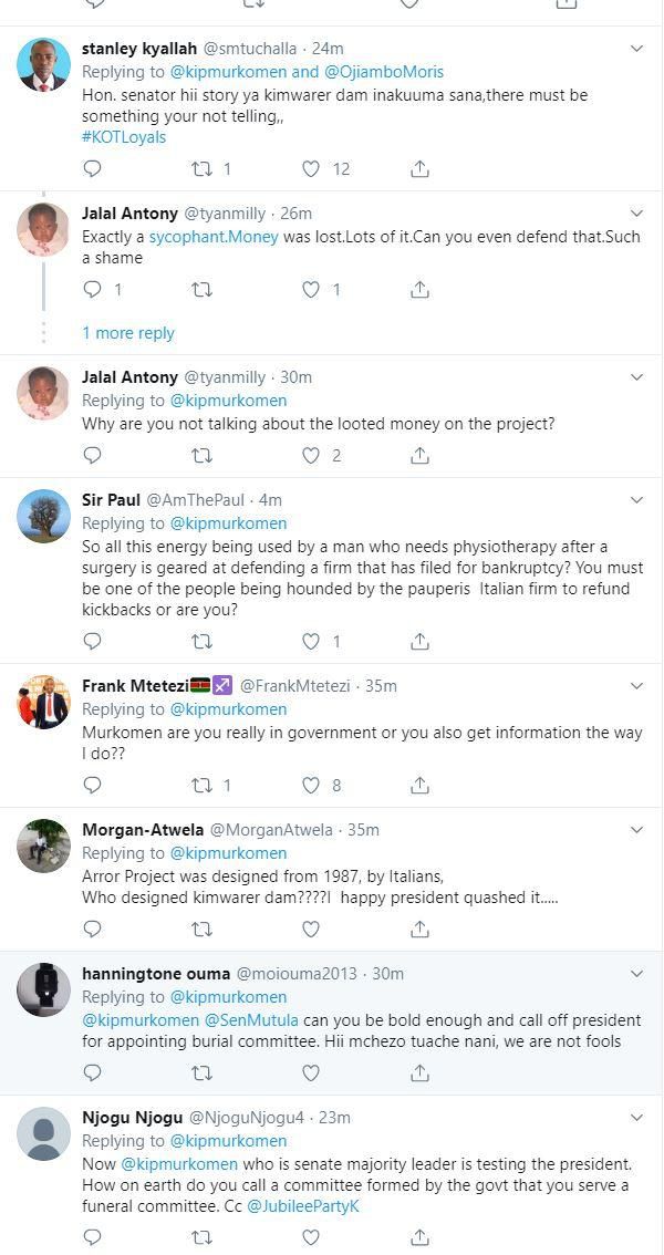 Murkomen involved in an ugly confrontation with KTN presenter