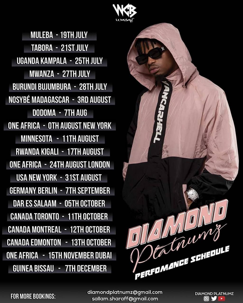 Diamond Platnumz in Uganda