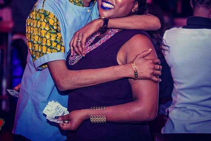 JB Masanduku and his fiancée Tina (Instagram)