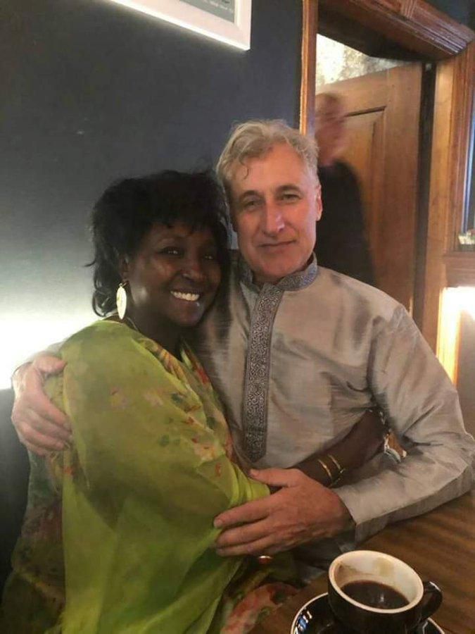 Pictures of Gladys Boss Shollei with alleged lover that went viral on Friday