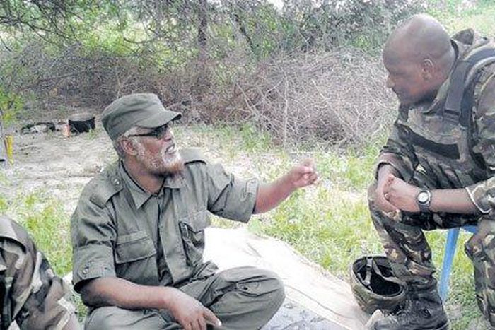 Mandera Governor Ali Roba shares video of Jubaland soldiers patrolling Mandera town
