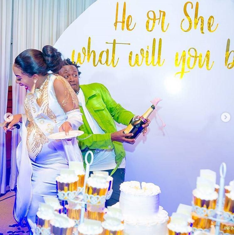 Bahati treats wife to an exquisite invites only baby shower