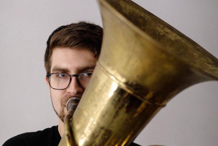 The modern music man: He plays 70 instruments and video games, too