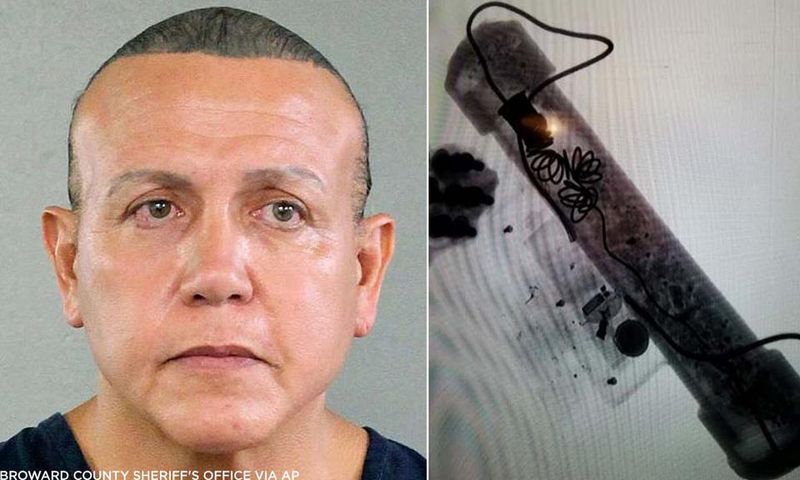 Trump supporter who mailed pipe bombs to Democrats pleads guilty