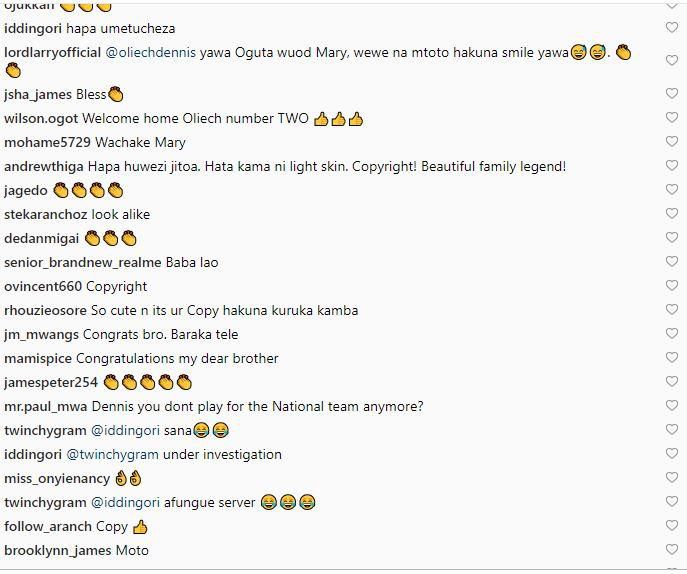 Comments on Dennis Olieach's post