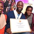 John Allan Namu after winning the prestigious Global Investigative Journalists Network’s Global Shining Light Award