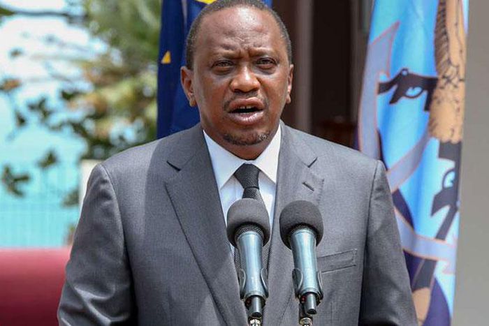 File image of President Uhuru Kenyatta