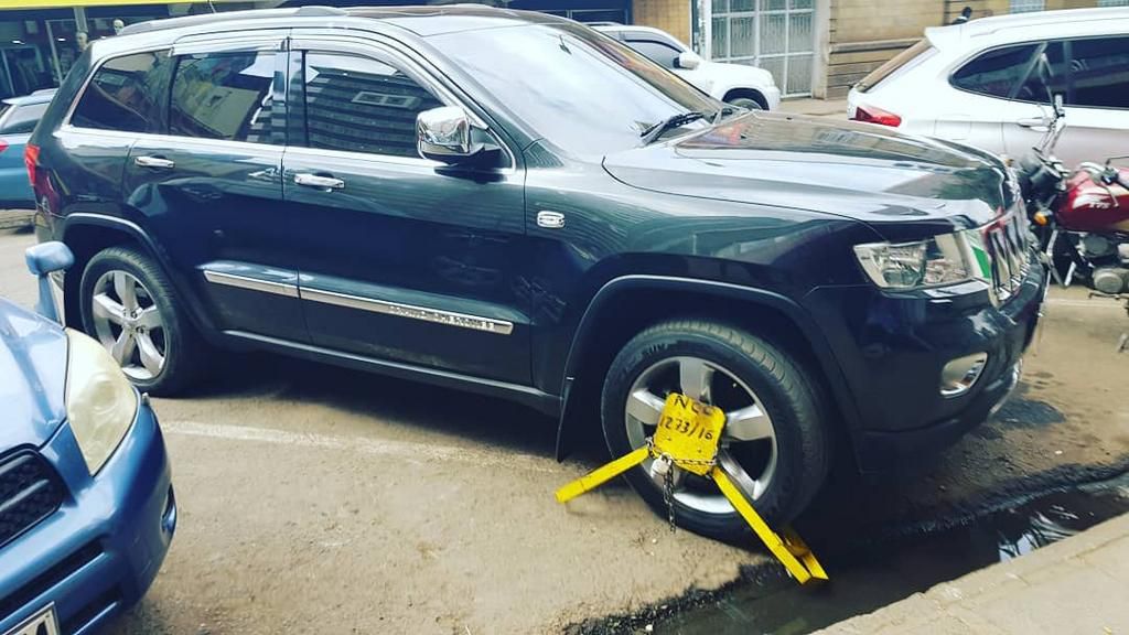 NTV’s Salim Swaleh in trouble with ‘Kanjo’ as his car gets clamped down