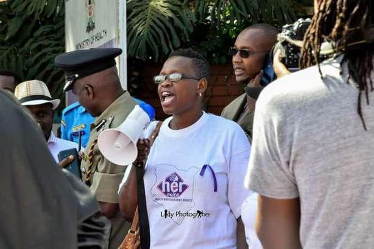 File image of Mildred Owiso who streatmed her dramatic arrest