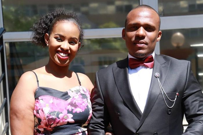 Ben Kitili with his Wife Amina Mude (Instagram)