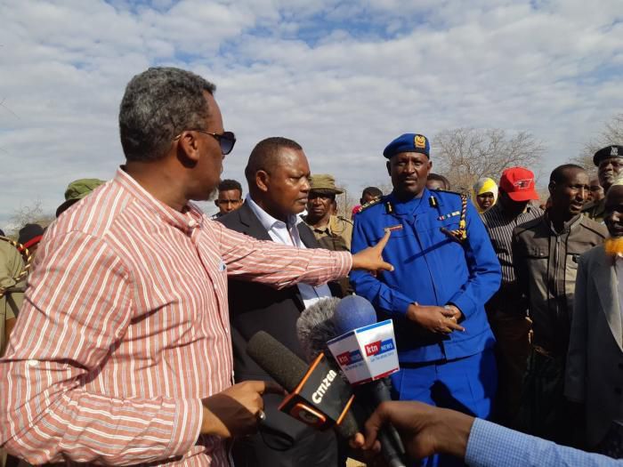 IG Hillary Mutyambai with DPP Noordin Haji & DCI George Kinoti