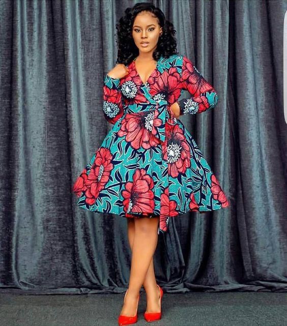 Ankara dress(Pinterest)
