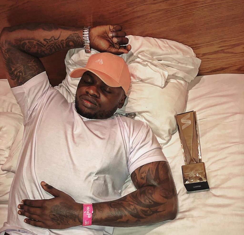 Khaligraph Jones reacts after Nigerian Rapper Blaq Bonez started beefing with him for being crowned king on rap in Africa