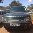 Range Rover discovered in a compound belonging to an official of the Nairobi City Council (Twitter)