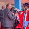 Dr. DP Ruto during his graduation with a Doctorate degree in Plant Ecology at UoN last year