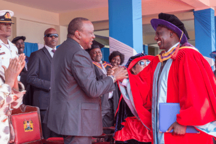 Dr. DP Ruto during his graduation with a Doctorate degree in Plant Ecology at UoN last year