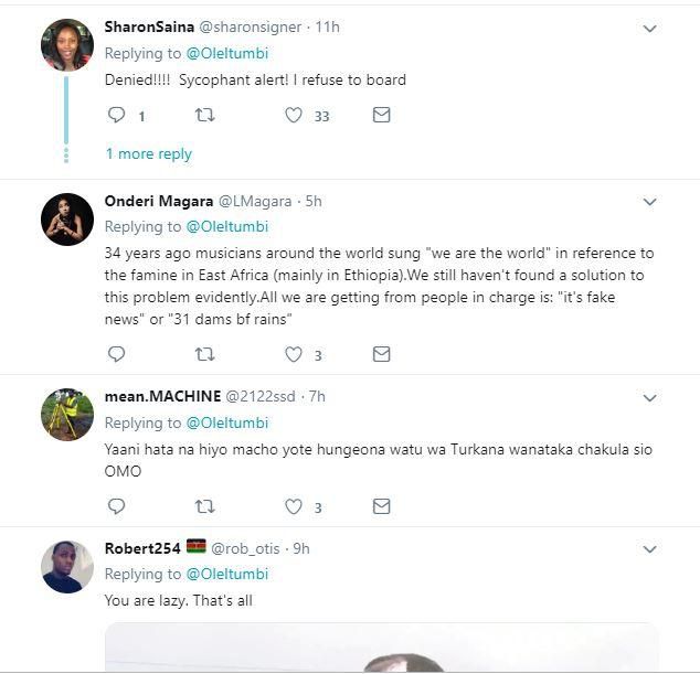 Reaction on Dennis Itumbi post