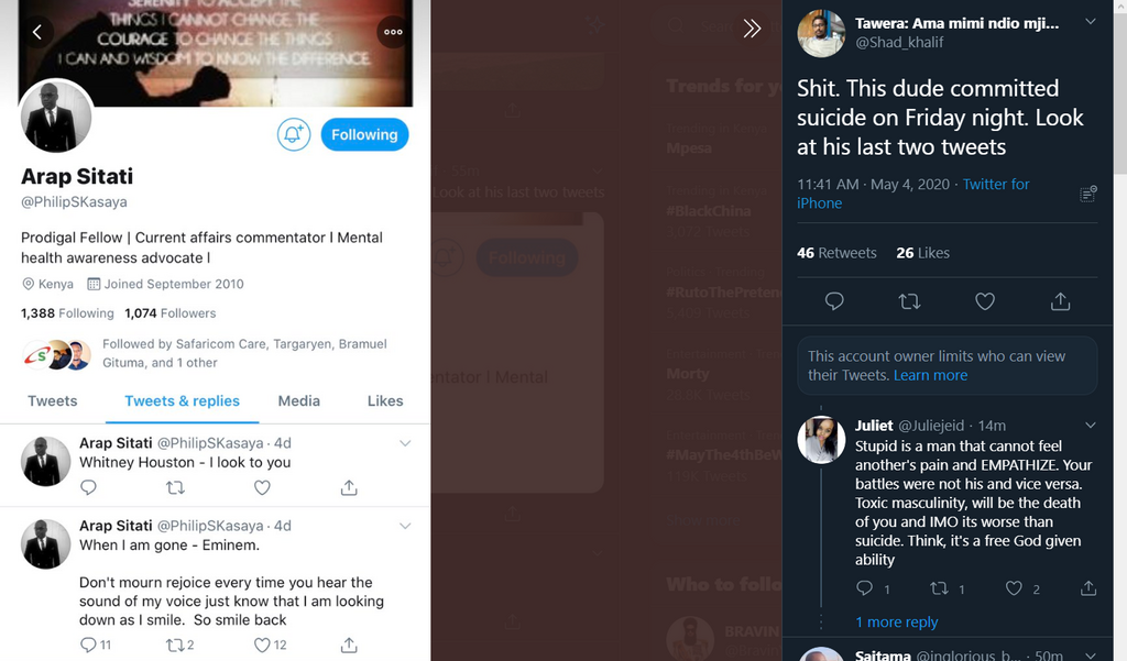 Nation FM’s Cate Rira mourns close friend Phillip Sitati Kasaya who alleged committed suicide