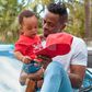 Diamond and his son Dylan. Diamond has been forced to defend his son with Hamisa Mobetto
